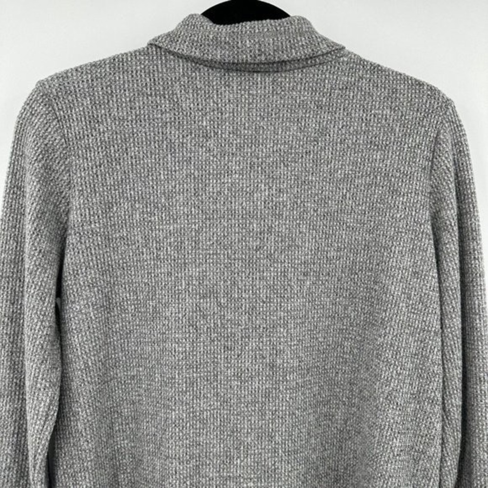 Men's Gray Shawl Collar Sweater - Unbranded - Picture 4 of 4
